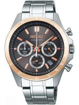 ZEGAREK MĘSKI SEIKO CHRONOGRAPH CASUAL QUARTZ SBTR026 + BOX - Seiko