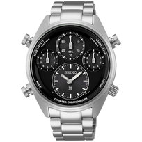 Zegarek Męski Seiko SFJ003P1 srebrny bransoleta Seiko