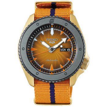 Zegarek Męski Seiko SRPF70K1 pomarańczowy - Seiko