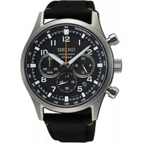 Zegarek Męski Seiko Ssb449P1 Czarny Seiko