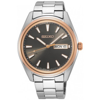 Zegarek Męski Seiko SUR344P1 srebrny - Seiko