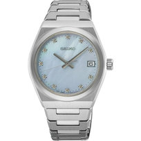 Zegarek Męski Seiko SUR603P1 srebrny Seiko