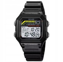 Zegarek męski / SKMEI / pasek / stoper timer alarm data 12/24 SKMEI