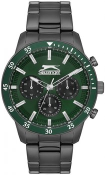 Zegarek męski SLAZENGER SL.09.2260.2.02 zielony fashion na prezent - Slazenger