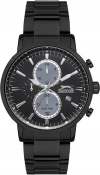 Zegarek męski SLAZENGER SL.09.6559.2.02 czarny fashion na urodziny - Slazenger