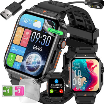ZEGAREK MĘSKI SMART WATCH BLUETOOTH CALL PL MENU MOCNA BATERIA - Smart-Trend