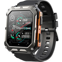 Zegarek MĘSKI SMARTWATCH Rubicon RNCF27 orange 410mAh z Rozmowami