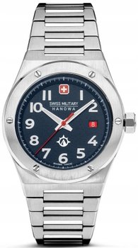 Zegarek męski SWISS MILITARY SMWGH2101903 niebieski sportowy do pływania - Swiss Military Hanowa