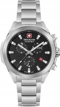 Zegarek męski SWISS MILITARY SMWGI0001901 stalowy sportowy do pływania - Swiss Military Hanowa