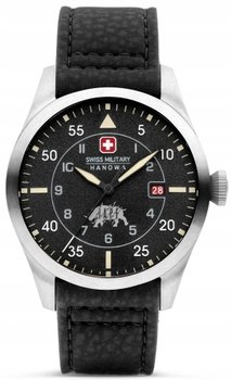 Zegarek męski SWISS MILITARY SMWGN0001201 czarny klasyczny - Swiss Military Hanowa