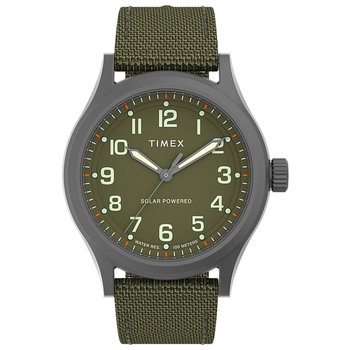 Zegarek Męski Timex TW2V64700 zielony - Timex