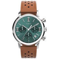 Zegarek Męski Timex Tw2W10100 Brązowy Timex