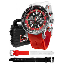 Zegarek Męski Vostok Europe 6S21-620A484 Czerwony Vostok Europe