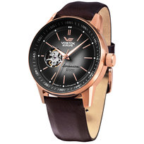 Zegarek Męski Vostok Europe Nh38A-560B682 Brązowy Vostok Europe