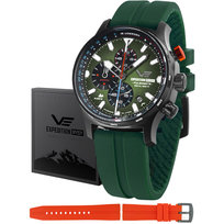 Zegarek Męski Vostok Europe VK67-592D499 zielony Vostok Europe