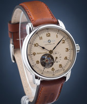 Zegarek Męski Zeppelin Mediterranee Open Heart Automatic ZEPPELIN
