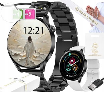 ZEGAREK NA KOMUNIE SMARTWATCH RUBICON ROZMOWY BT CALL PL - Rubicon