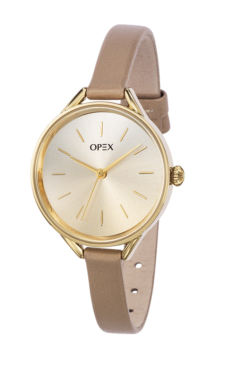 Zdjęcia - Zegarek Opex  na pasku  X4053LA1, beżowy 