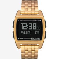 Nixon RE-RUN - Orologio digitale - black / brown/nero