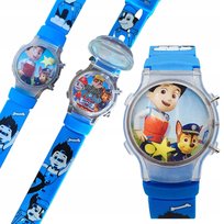 zegarek PSI PATROL elektroniczny PODŚWIETLENIE LED dla dzieci dziecka Jelly Pens