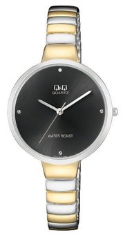Zegarek Q&Q F611-402 Klasyczny Cyrkonie - Q&Q