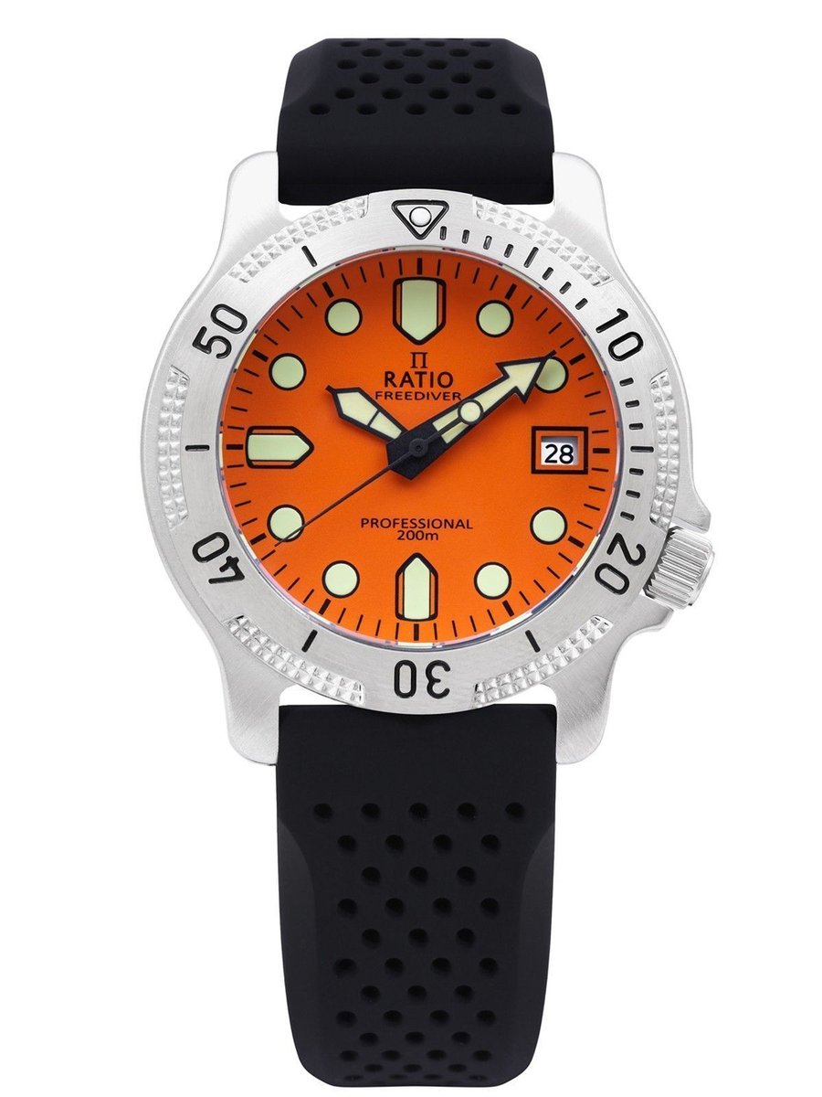 Ratio FreeDiver Professional Automatic Diver's RTF015 500M Orologio da uomo