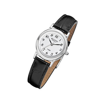 Zegarek Regent czarny F-013 damski analogowy zegarek kwarcowy URF013 - Regent