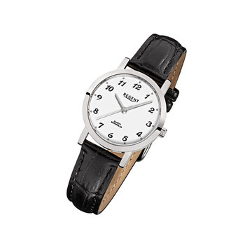 Zegarek Regent czarny F-514 damski analogowy zegarek kwarcowy URF514 - Regent