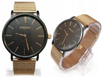 Zegarek RETIME-SLIM 432-5 42 mm. Stal Nierdzewna Wodoszczelny Powłoka IP