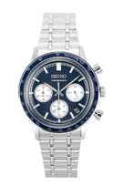 Zegarek Seiko Chronograph Stainless Steel Blue Dial Quartz SSB477P1 Men's Watch Seiko