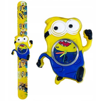 zegarek slap dziecięcy bez zapięcia MINION zegarki dla dzieci przedszkolaka - Inna marka