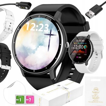 Zegarek Smartwatch 3w1 - Rozmowy, Puls, PL Menu, Komunia, Zestaw Prezentowy - Rubicon