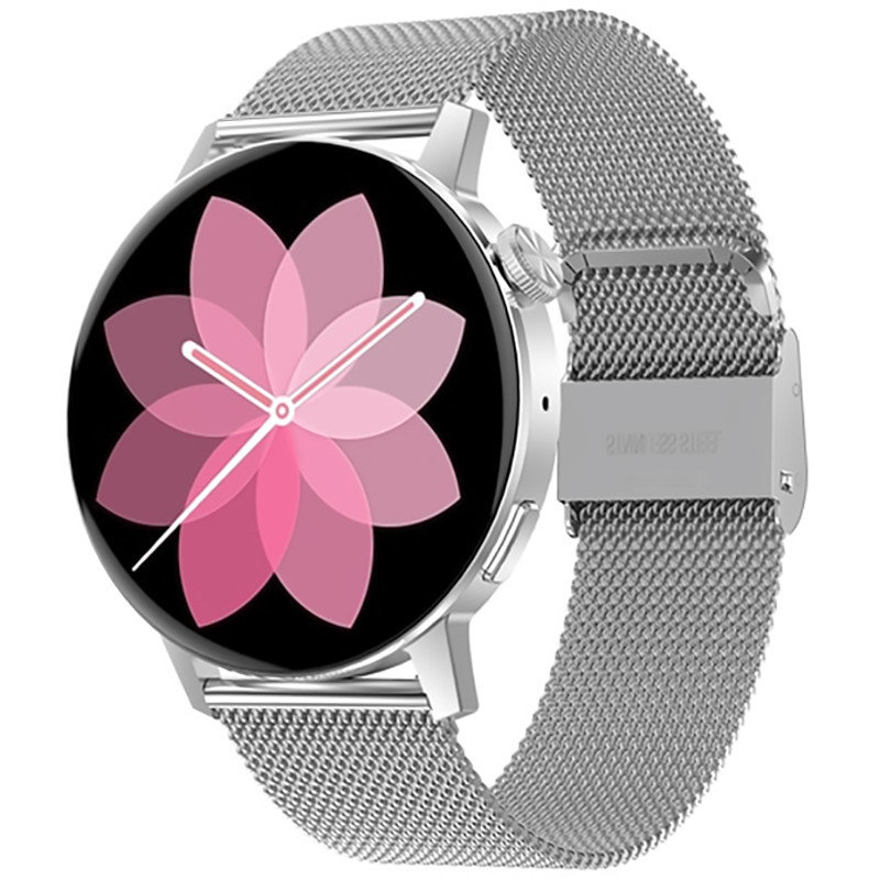 Zdjęcia - Smartwatche HAGEN Zegarek Smartwatch Damski  HC10.111.1411.5312-SET srebrny 