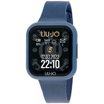 Zegarek Smartwatch Damski LIU JO SWLJ148 niebieski - Liu Jo