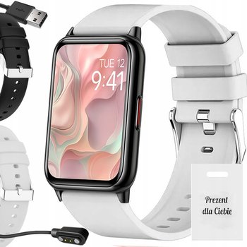 Zegarek Smartwatch Damski Puls Kroki SMS PL Menu 2x pasek - Rubicon