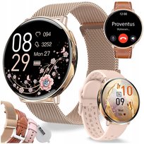 ZEGAREK SMARTWATCH DAMSKI Z FUNKCJA ROZMOWY GPS WODOODPORNY SPORT MENU PL