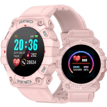 Zegarek Smartwatch Fd68S Różowy - ZeeTech