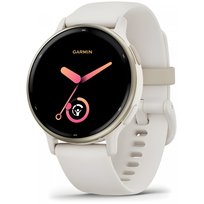 Zegarek Smartwatch Garmin Vivoactive 5 010-02862-11 złoto-kremowy