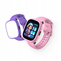 Zegarek Smartwatch Gps Wifi 4g Sim Sos Dla Dziecka / Kidoboo / K3 Watchme Gen2 / Kblgk3g2pp / Różowy / Fioletowy LG