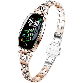 Zegarek Smartwatch H8 Damski Złoty - MICROWEAR