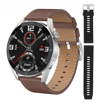 Zegarek Smartwatch Męski Hagen Hc15.111.333.534-Set Zestaw Brązowy Pasek - Hagen