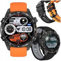 ZEGAREK SMARTWATCH MĘSKI WODOODPORNY GPS 4GB AMOLED ROZMOWY SPORT MENU PL