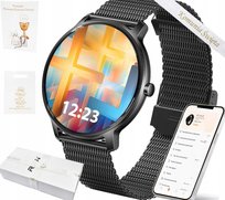 Zegarek SMARTWATCH Rubicon prezent na komunię dla dziewczynki SMS KCAL KROK