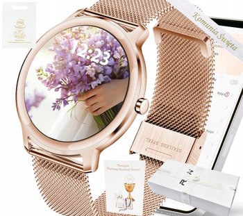 Zegarek SMARTWATCH Rubicon prezent na komunię dla dziewczynki SMS KCAL KROK - Rubicon