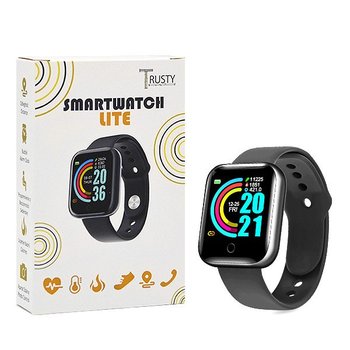 Zegarek Smartwatch Trusty Lite Czarny Pl Menu / Aplikacja - Inny producent
