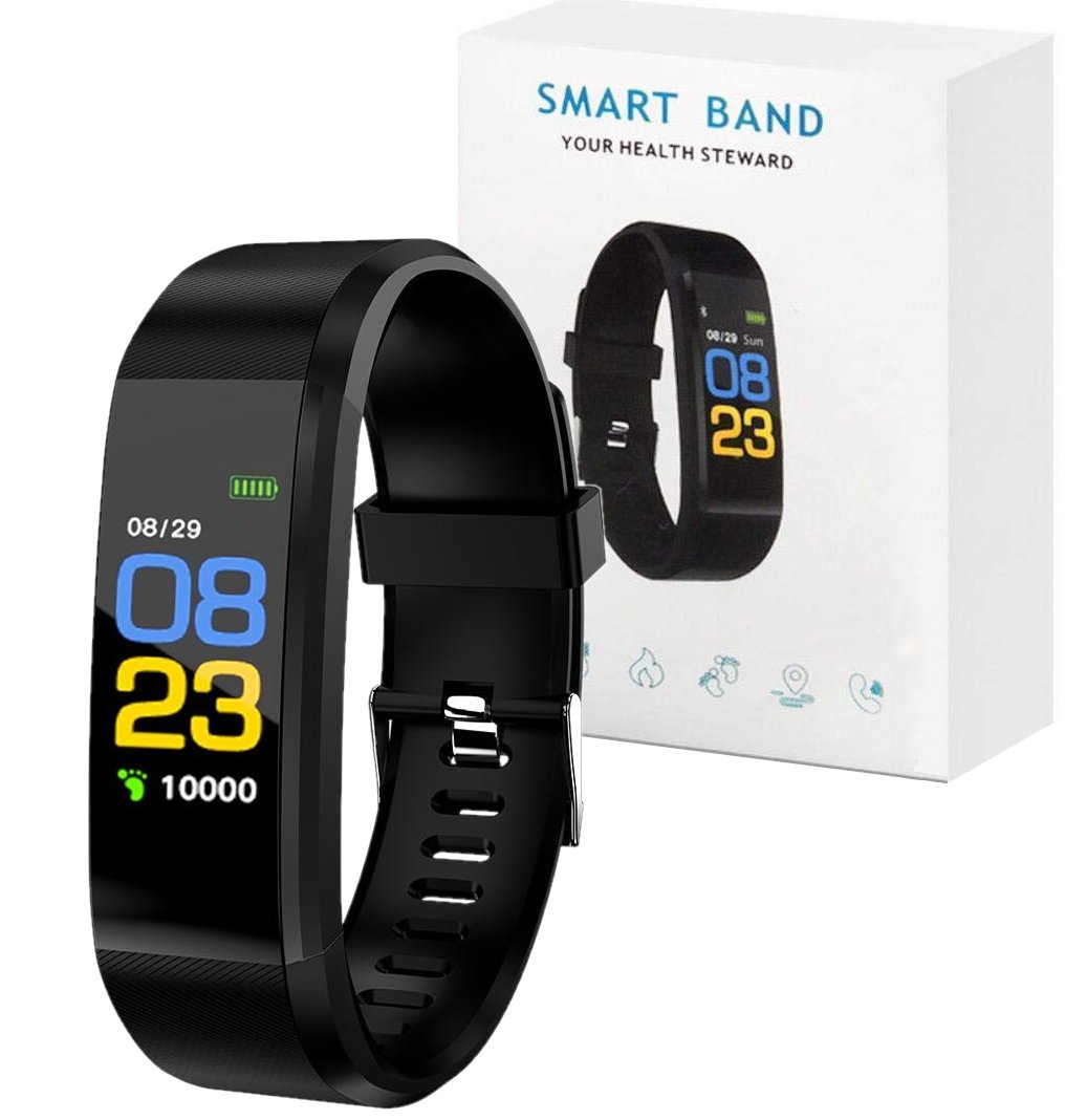 Zegarek Sportowy Fitness Smartband Krokomierz Puls Inna marka Sport