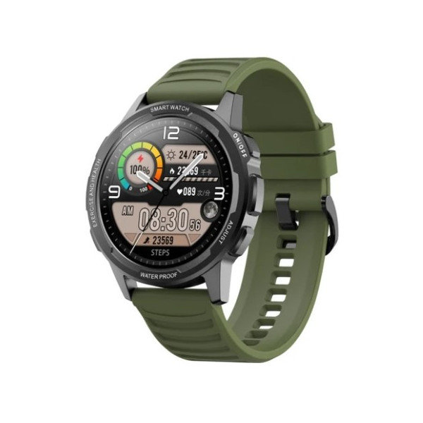 Фото - Смарт годинник SENBONO Zegarek Sportowy Smartwatch  X28 Zielony Full Hd 360X360, Pomiar Sp 