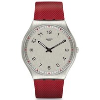 Zegarek - Swatch - SS07S105 - Srebrny - Analogowy - Mężczyzna Inna marka