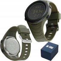 Zegarek Taktyczny M-Tac 2166 Wojskowy Wodoodporny Wielofunkcyjny Army Green M-Tac