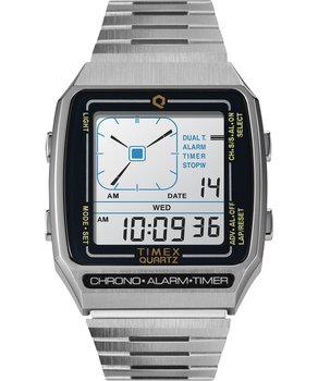 Zegarek Timex Tw2U72400 Męski Srebrny Kwarcowy - Timex
